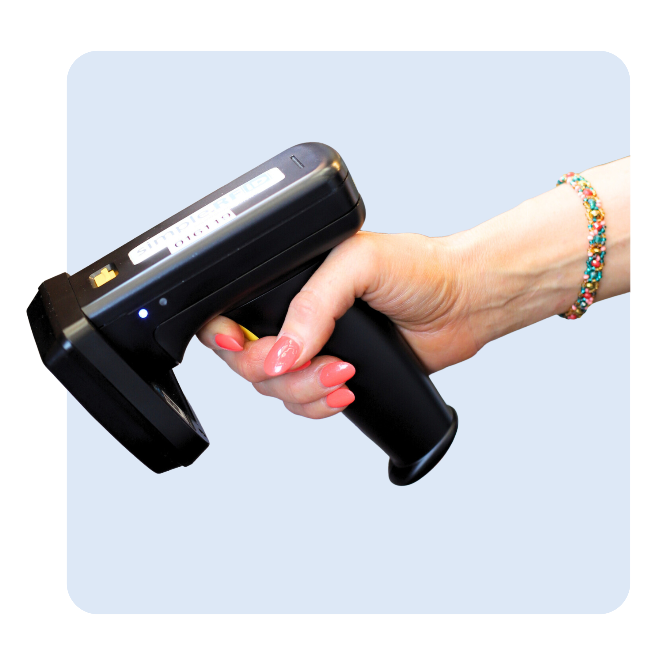 Initial steps for setting up your scanner. - Simple RFID